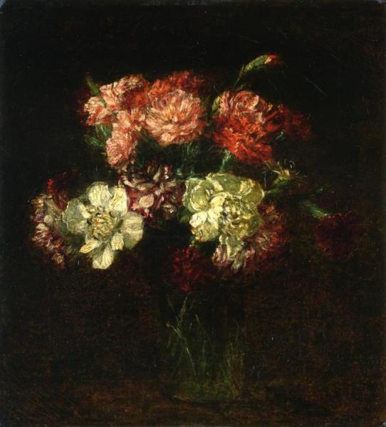 Carnations by Henri Fantin-latour Oil Painting Reproductions
