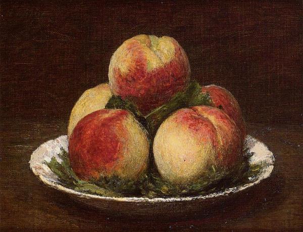 Peaches by Henri Fantin-latour