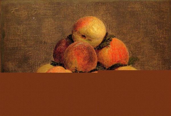 Peaches by Henri Fantin-latour