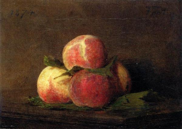 Peaches by Henri Fantin-latour