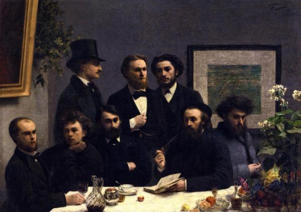 The Corner Of The Table by Henri Fantin-latour