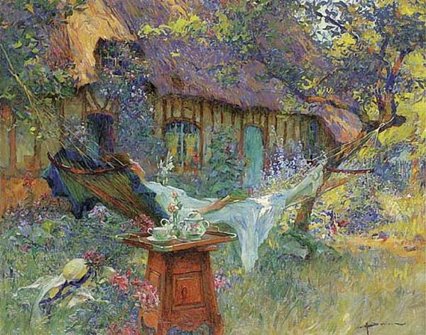 A Lazy Afternoon by Henri Gaston Darien