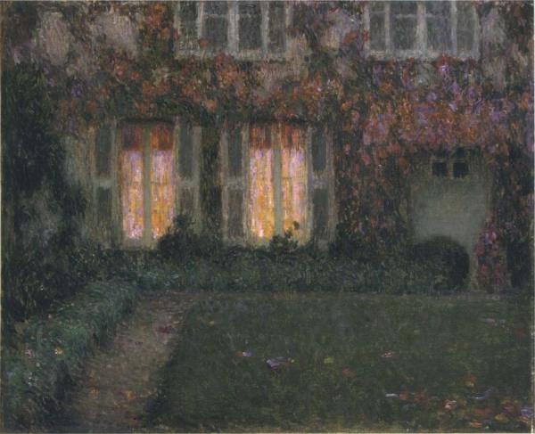 Autumn Twilight by Henri Le Sidaner
