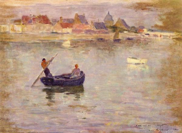 Boat Ride by Henri Le Sidaner