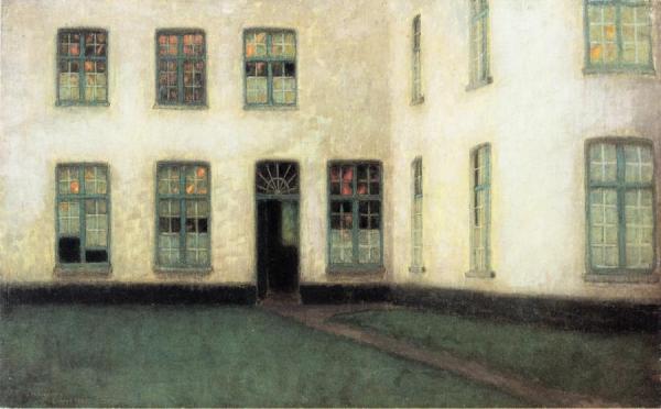 Coin Du Béguinage by Henri Le Sidaner