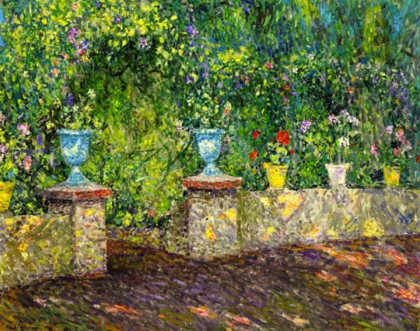 Earthenware Pots by Henri Le Sidaner