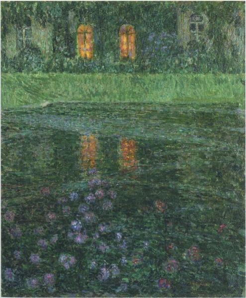 Evening by Henri Le Sidaner