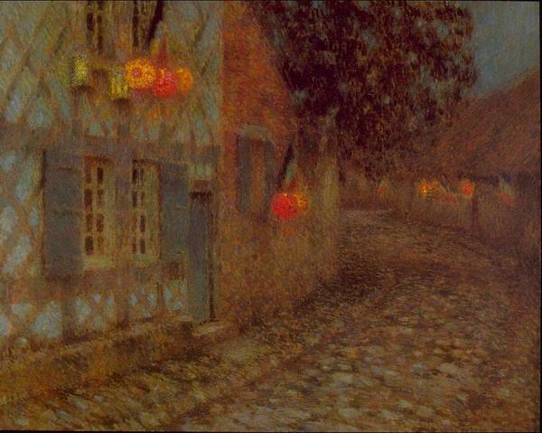 Fourteenth Of July by Henri Le Sidaner