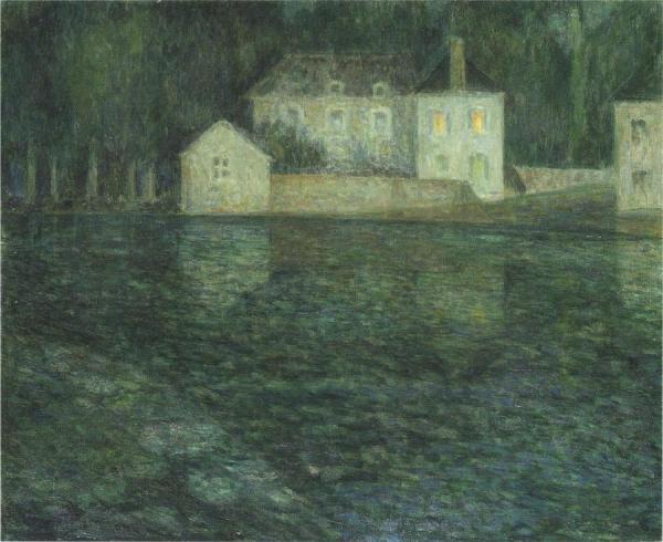 Full Moon On The River by Henri Le Sidaner