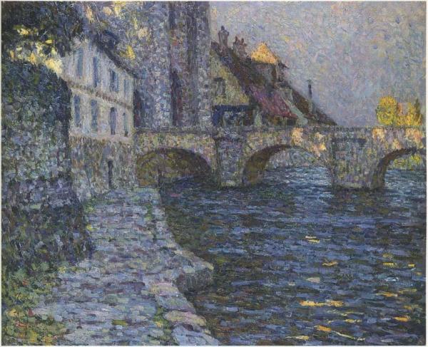 Gray Afternoon At Moret by Henri Le Sidaner