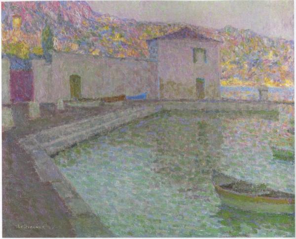 House By The Sea by Henri Le Sidaner