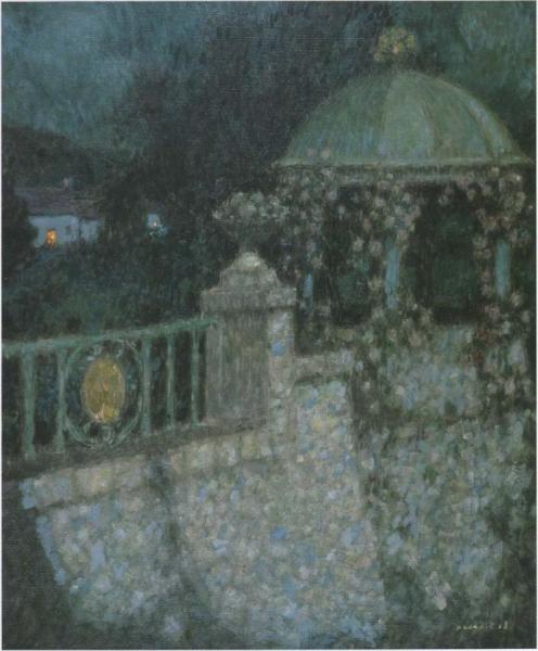 In The Full Moon by Henri Le Sidaner