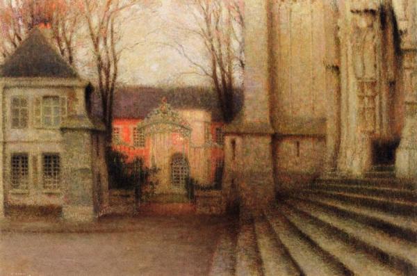L'eveche, Chartres by Henri Le Sidaner