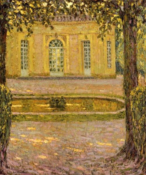 Le Pavillon Francais, Versailles by Henri Le Sidaner