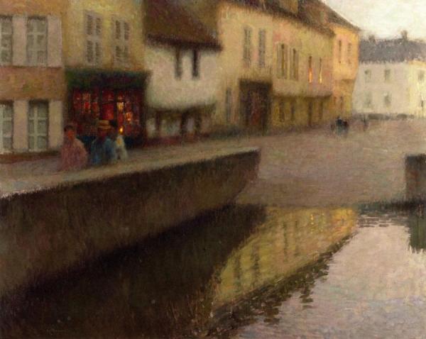 Mirror by Henri Le Sidaner