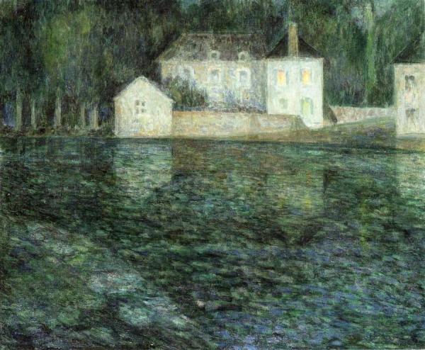 Moonlight On The River by Henri Le Sidaner