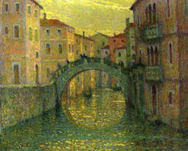 Morning, Sunshine, Venice by Henri Le Sidaner
