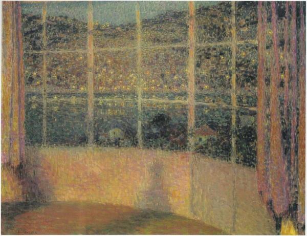 Night At Cap Ferrat by Henri Le Sidaner