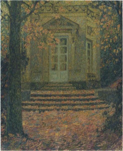 Pavilion Of Music In Autumn by Henri Le Sidaner
