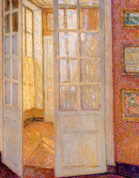 Pink Intimacy by Henri Le Sidaner