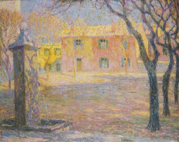 Small Villa by Henri Le Sidaner