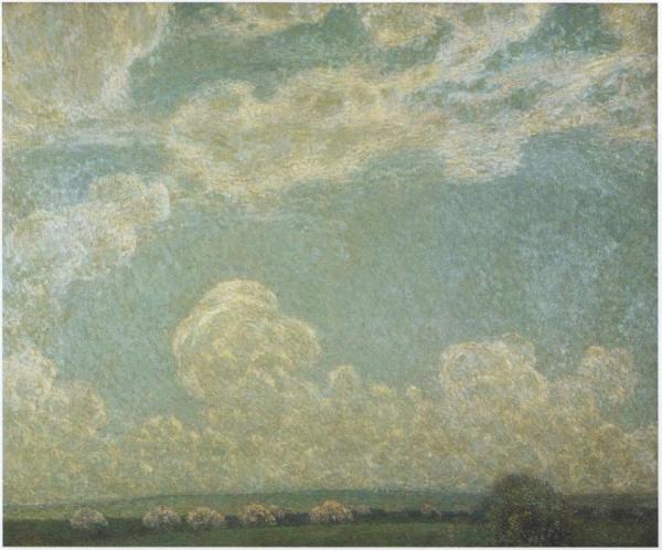 Spring Sky by Henri Le Sidaner