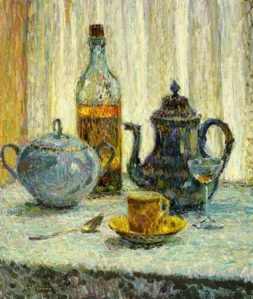 Still Life by Henri Le Sidaner