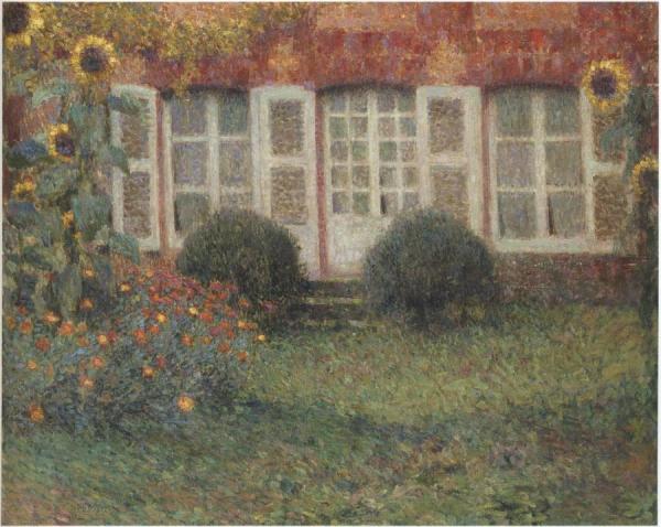 Sunflowers by Henri Le Sidaner