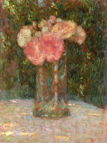 The Bouquet by Henri Le Sidaner