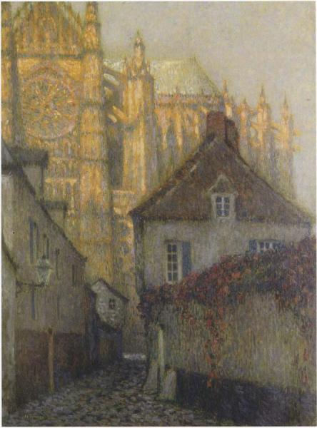 The Cathedral At Beauvais by Henri Le Sidaner