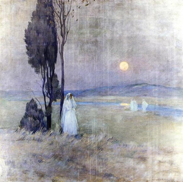 The Communicant by Henri Le Sidaner
