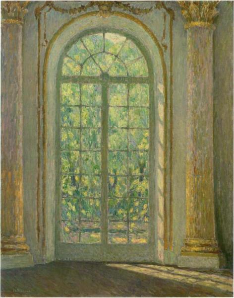 The Door Of Spring by Henri Le Sidaner