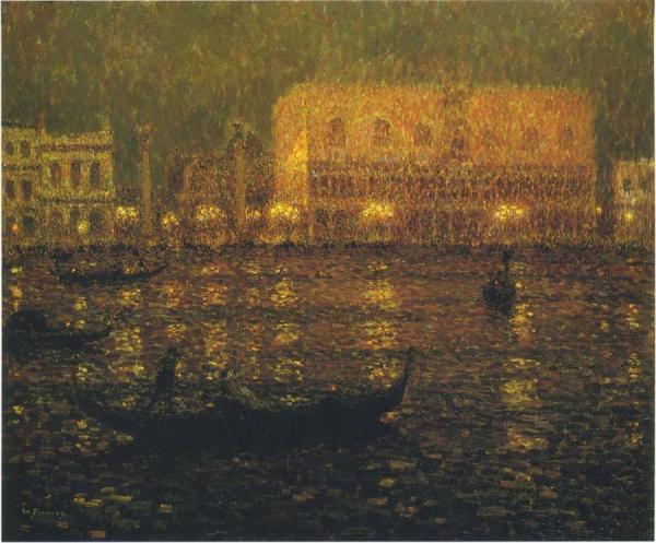 The Ducal Palace by Henri Le Sidaner