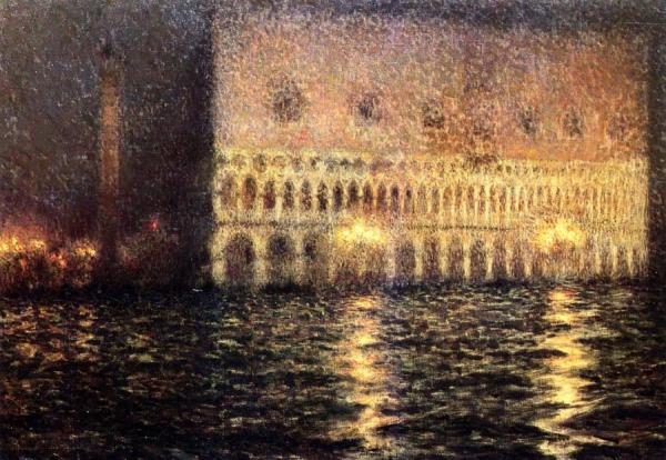 The Ducal Palace by Henri Le Sidaner