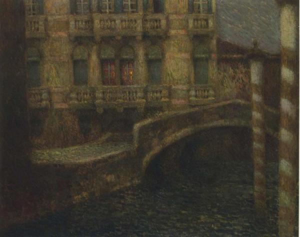 The Gray Palace by Henri Le Sidaner