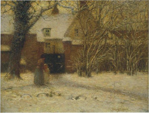 The House by Henri Le Sidaner