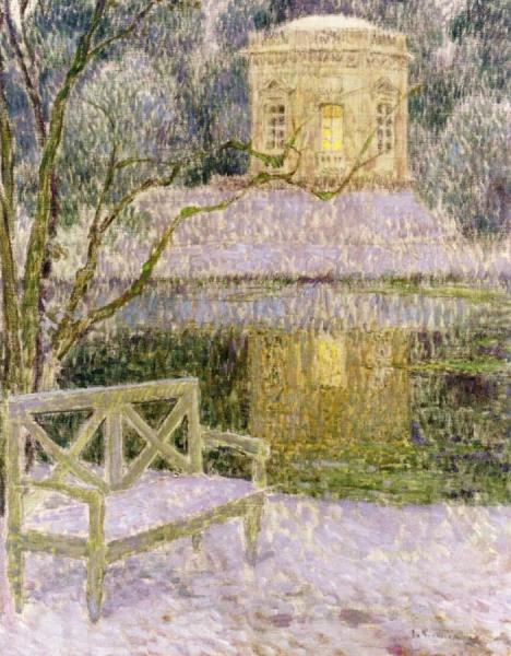 The Music Pavilion by Henri Le Sidaner