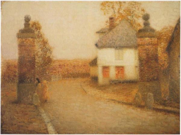 The Pillar by Henri Le Sidaner