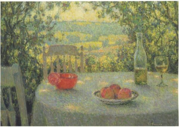 The Table by Henri Le Sidaner