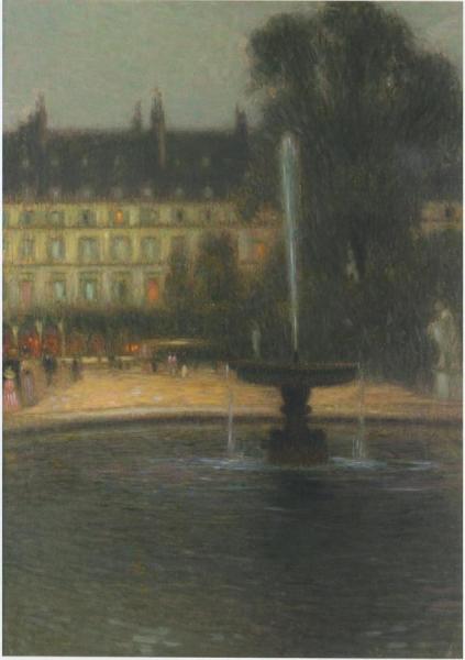 The Tuileries by Henri Le Sidaner