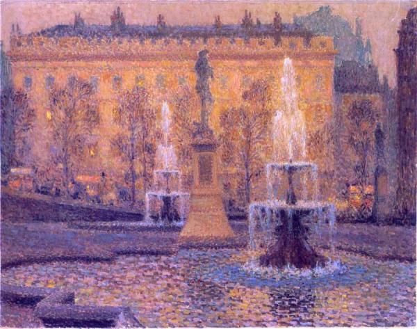 Trafalgar Square by Henri Le Sidaner