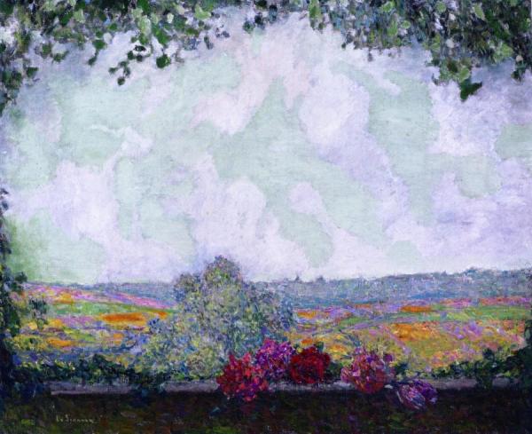 View From The Terrace by Henri Le Sidaner