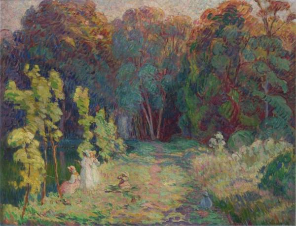 A Fishing Party by Henri Lebasque