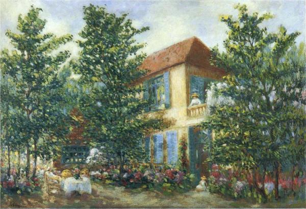 After Midday In The Garden by Henri Lebasque