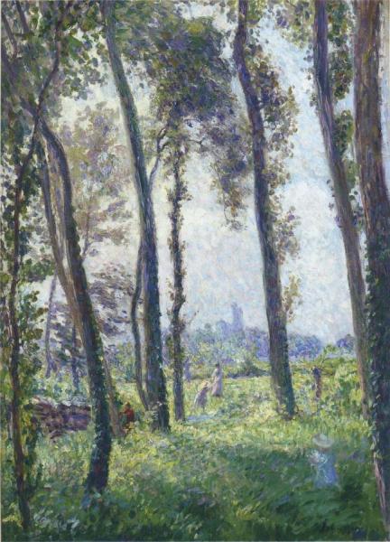 Afternoon In The Clearing by Henri Lebasque