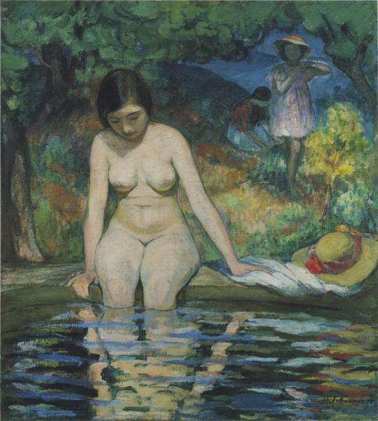 Bather by Henri Lebasque