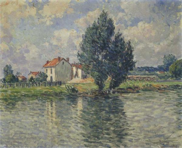 By The River by Henri Lebasque