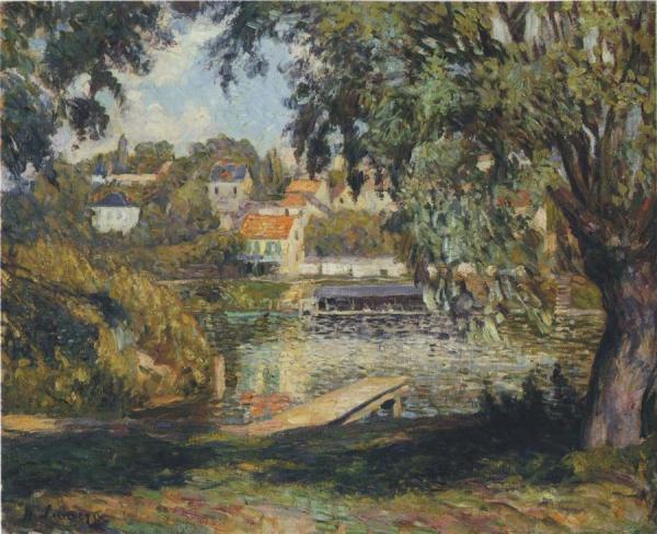 By The River by Henri Lebasque