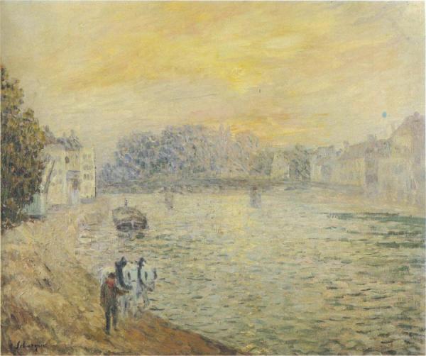 By The River by Henri Lebasque