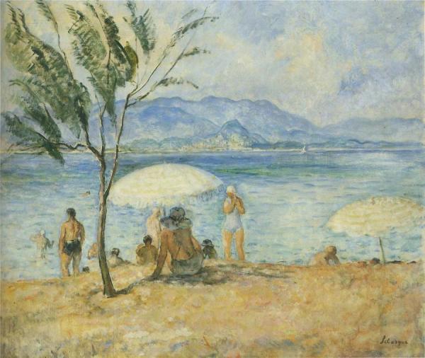 By The Sea by Henri Lebasque